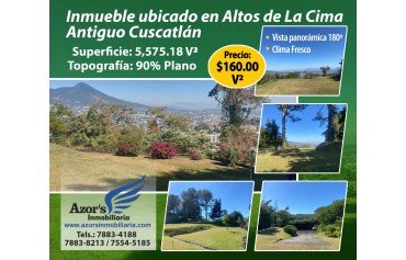 Venta Inmueble Ubicación  y Vista Espectacular - Zona Exclusiva